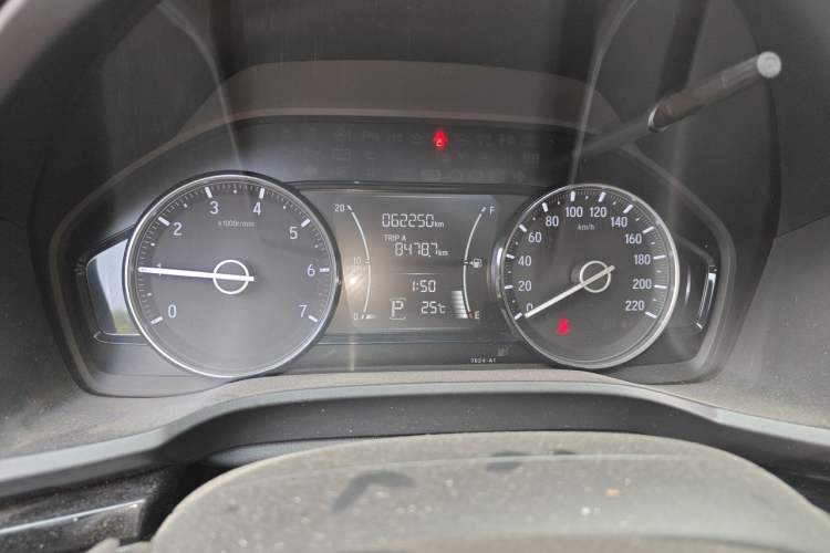 Used Honda Crider 2019 180 Turbo CVT Luxury Edition China V Odometer Close Up