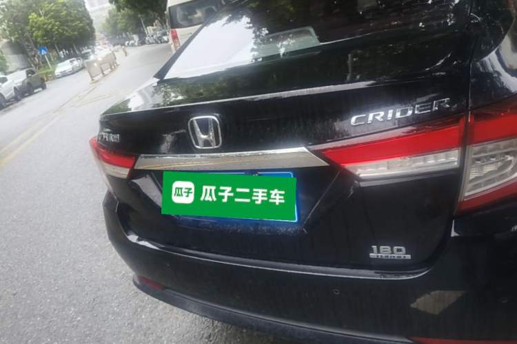 Used Honda Crider 2019 180 Turbo CVT Luxury Edition China VI Emission Standard Rear