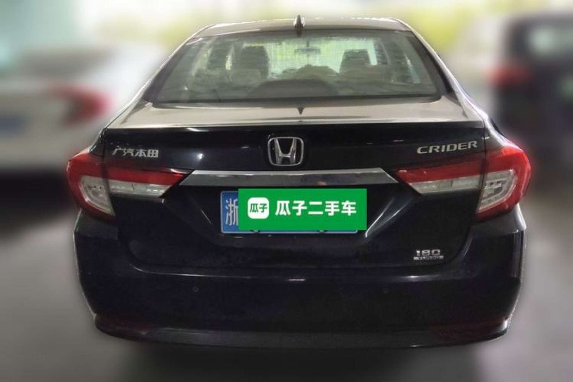 Used Honda Crider 2019 180 Turbo CVT Luxury Edition China VI Emission Standard Rear