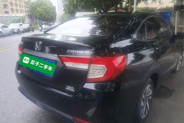 Used Honda Crider 2019 180 Turbo CVT Luxury Edition China VI Emission Standard Rear Right 45 Deg