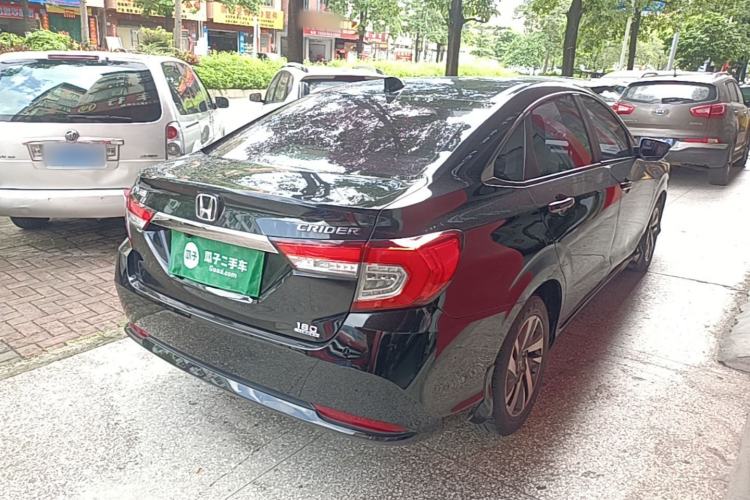 Used Honda Crider 2019 180 Turbo CVT Luxury Edition China VI Emission Standard Rear Right 45 Deg