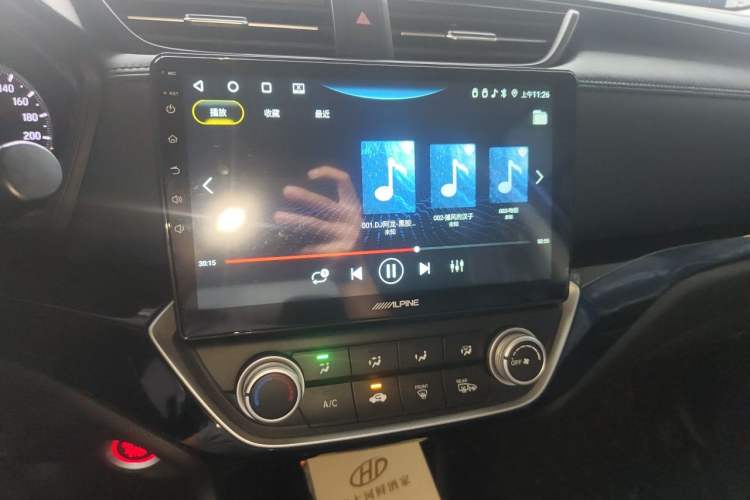 Used Honda Crider 2019 180 Turbo CVT Luxury Edition China VI Emission Standard Audio And AC Panel
