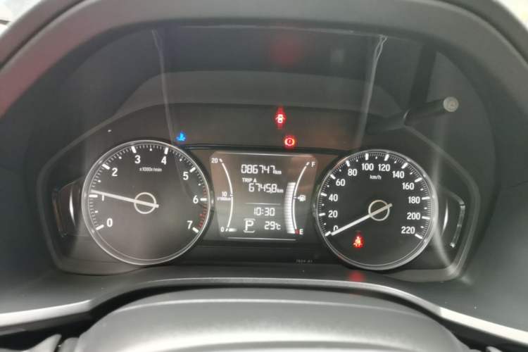 Used Honda Crider 2019 180 Turbo CVT Luxury Edition China VI Emission Standard Instrument Cluster