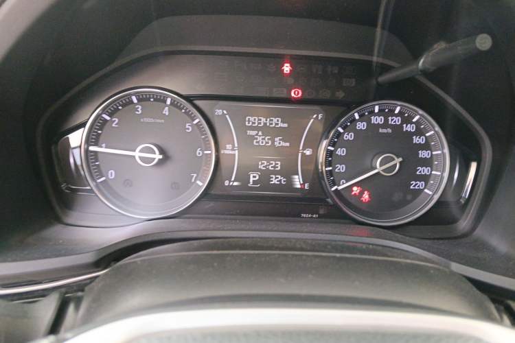 Used Honda Crider 2019 180 Turbo CVT Luxury Edition China VI Emission Standard Instrument Cluster