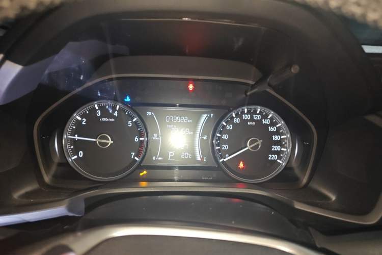 Used Honda Crider 2019 180 Turbo CVT Luxury Edition China VI Emission Standard Instrument Cluster