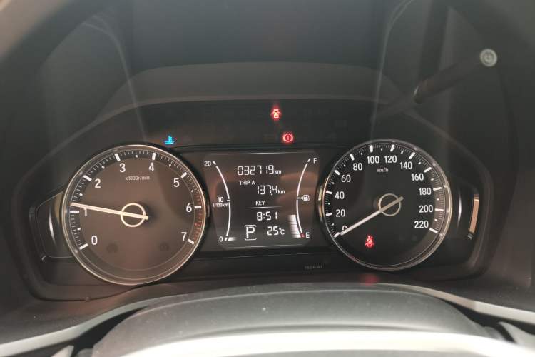 Used Honda Crider 2019 180 Turbo CVT Luxury Edition China VI Emission Standard Instrument Cluster
