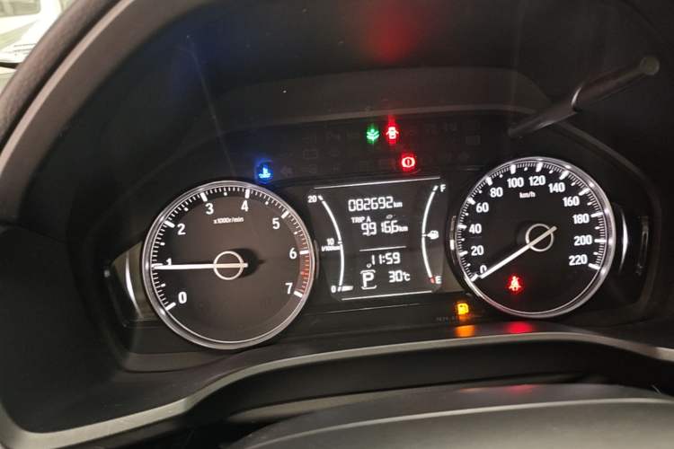 Used Honda Crider 2019 180 Turbo CVT Luxury Edition China VI Emission Standard Instrument Cluster