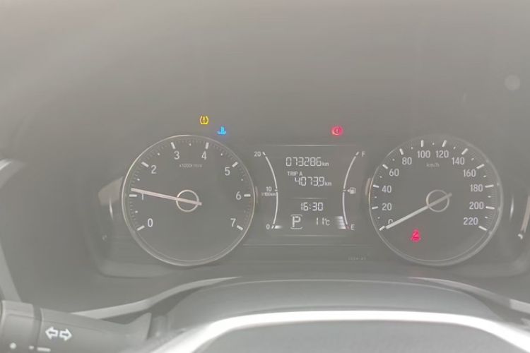 Used Honda Crider 2019 180 Turbo CVT Comfort Version China VI Odometer Close Up