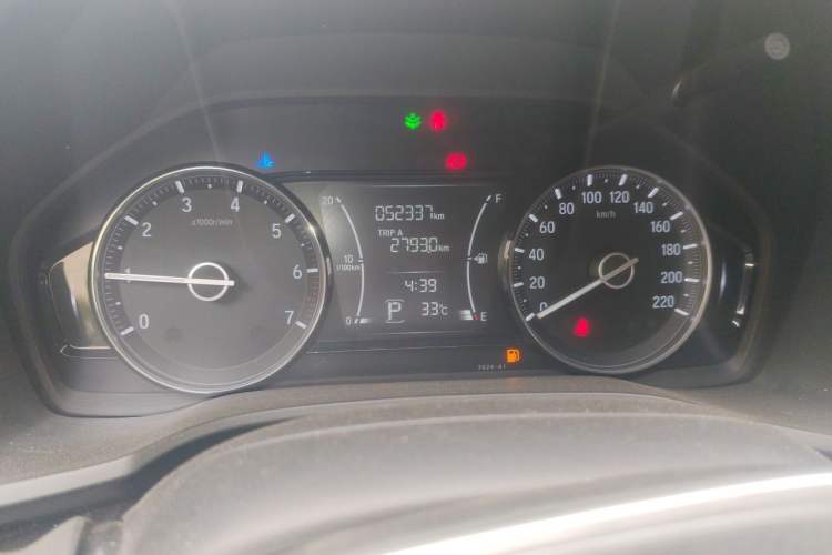 Used Honda Crider 2019 180 Turbo CVT Comfort Version China VI Odometer Close Up