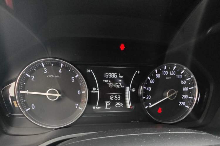 Used Honda Crider 2019 180 Turbo CVT Comfort Edition China V Odometer Close Up