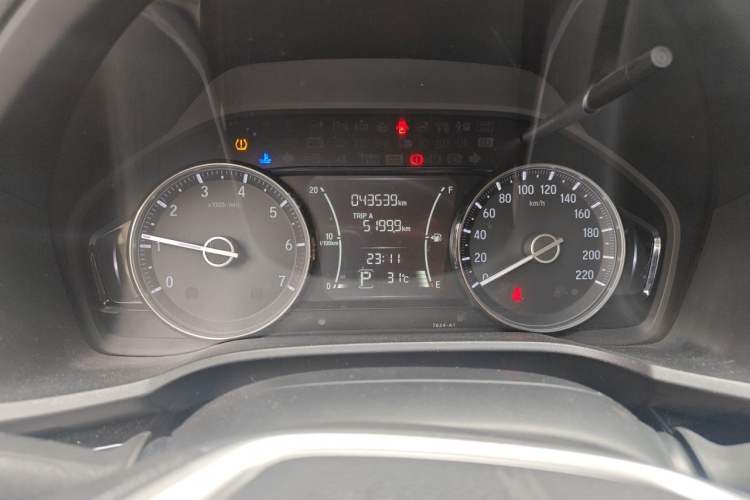 Used Honda Crider 2019 180 Turbo CVT Leading Edition China VI Odometer Close Up