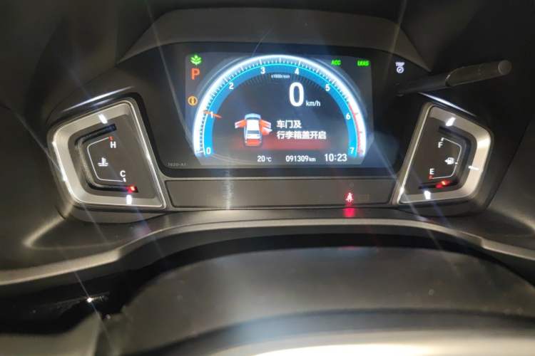 Used Honda Crider 2019 180 Turbo CVT Leading Edition China VI Odometer Close Up