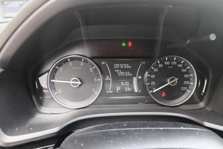 Used Honda Crider 2019 180 Turbo CVT Comfort Version China VI Odometer Close Up