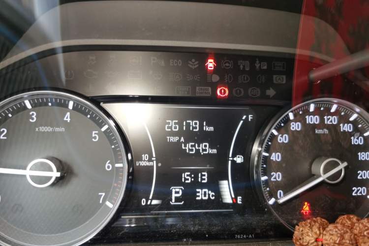 Used Honda Crider 2019 180 Turbo CVT Comfort Edition China V Odometer Close Up
