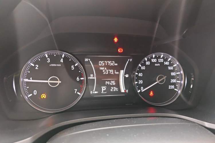 Used Honda Crider 2019 180 Turbo CVT Comfort Edition China V Odometer Close Up