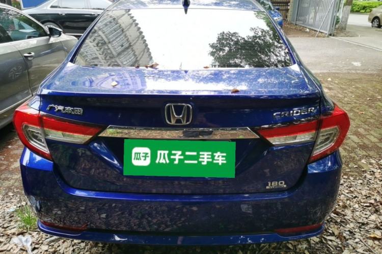 Used Honda Crider 2019 180 Turbo CVT Luxury Edition China VI Emission Standard Rear