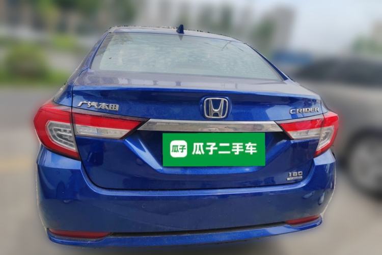 Used Honda Crider 2019 180 Turbo CVT Luxury Edition China VI Emission Standard Rear