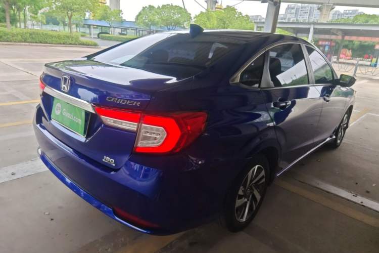Used Honda Crider 2019 180 Turbo CVT Luxury Edition China VI Emission Standard Rear Right 45 Deg