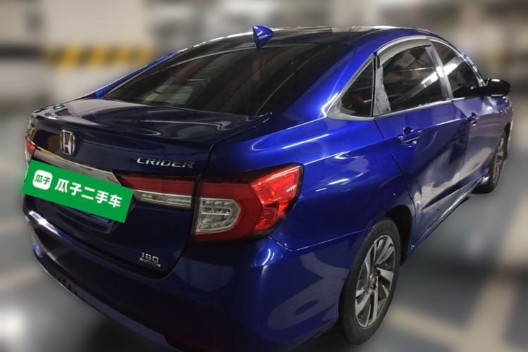Used Honda Crider 2019 180 Turbo CVT Luxury Edition China VI Emission Standard Rear Right 45 Deg