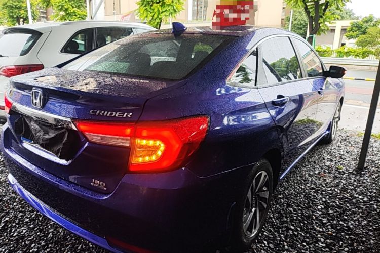 Used Honda Crider 2019 180 Turbo CVT Luxury Edition China VI Emission Standard Rear Right 45 Deg
