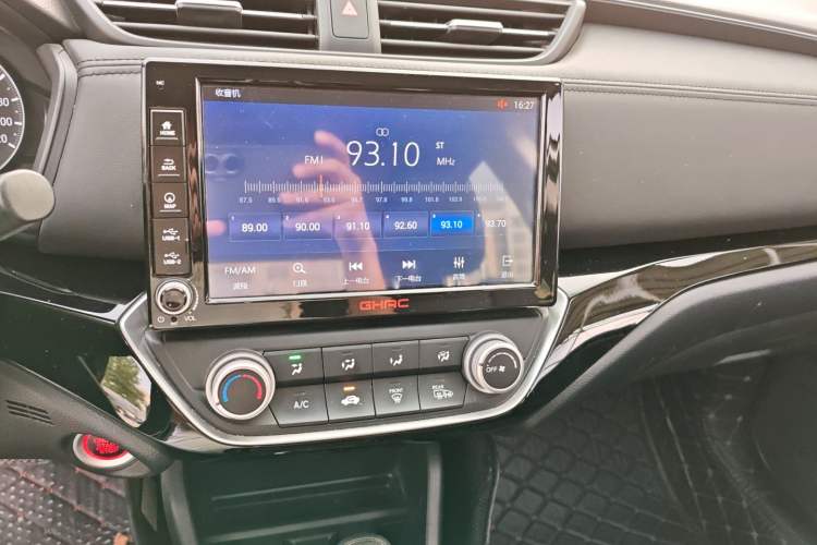 Used Honda Crider 2019 180 Turbo CVT Luxury Edition China VI Emission Standard Audio And AC Panel