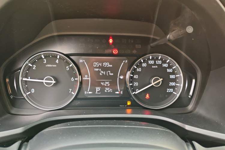 Used Honda Crider 2019 180 Turbo CVT Luxury Edition China VI Emission Standard Instrument Cluster