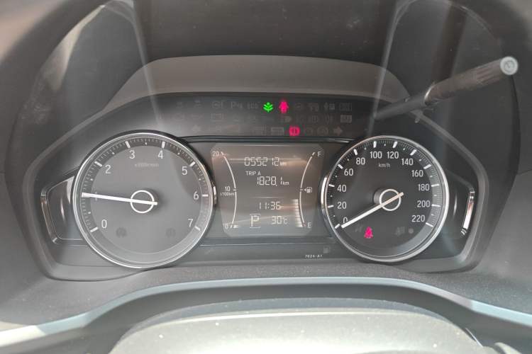 Used Honda Crider 2019 180 Turbo CVT Comfort Version China VI Odometer Close Up