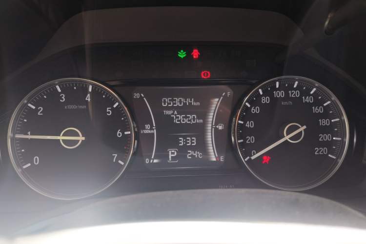 Used Honda Crider 2019 180 Turbo CVT Luxury Edition China VI Emission Standard Instrument Cluster