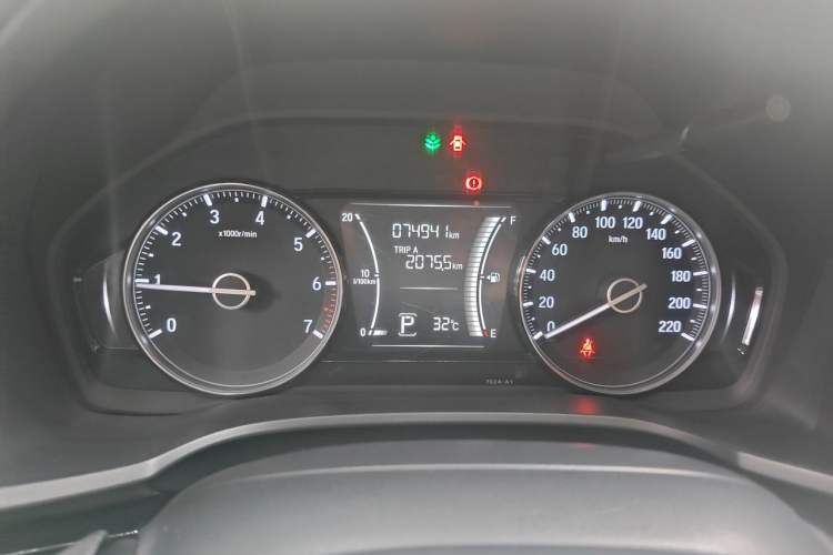 Used Honda Crider 2019 180 Turbo CVT Comfort Version China VI Odometer Close Up