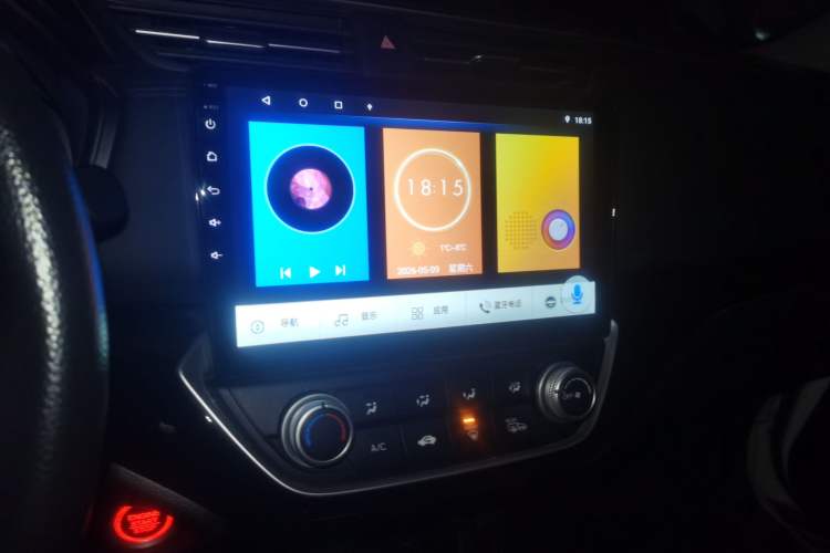 Used Honda Crider 2019 180 Turbo CVT Luxury Edition China VI Emission Standard Audio And AC Panel