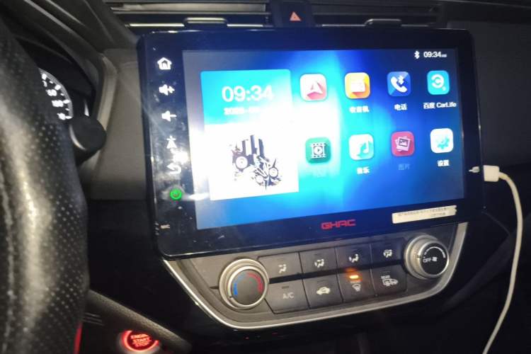 Used Honda Crider 2019 180 Turbo CVT Luxury Edition China VI Emission Standard Audio And AC Panel