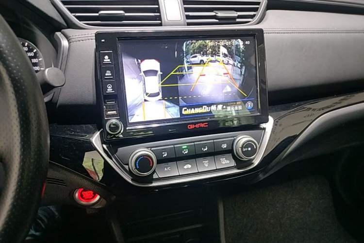 Used Honda Crider 2019 180 Turbo CVT Luxury Edition China VI Emission Standard Audio And AC Panel
