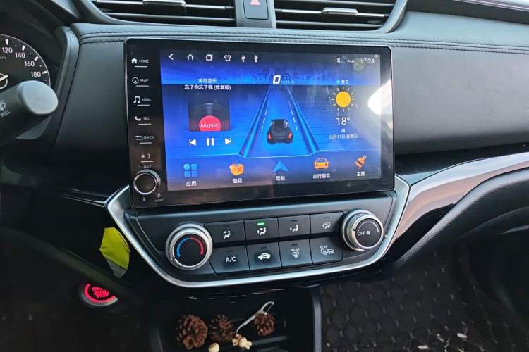 Used Honda Crider 2019 180 Turbo CVT Luxury Edition China VI Emission Standard Audio And AC Panel