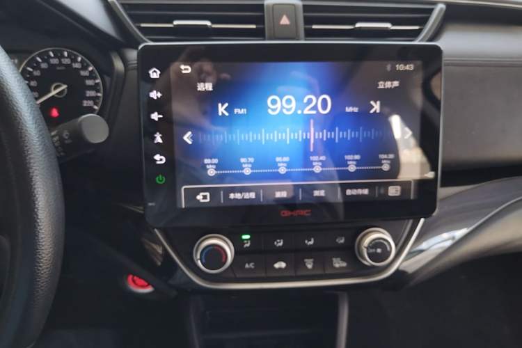 Used Honda Crider 2019 180 Turbo CVT Luxury Edition China VI Emission Standard Audio And AC Panel