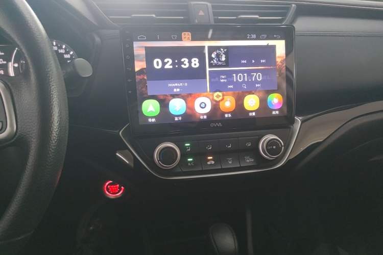 Used Honda Crider 2019 180 Turbo CVT Luxury Edition China VI Emission Standard Audio And AC Panel