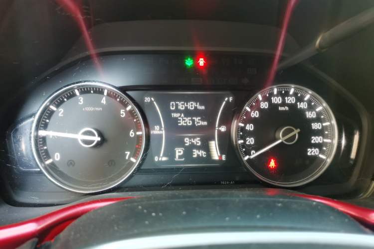 Used Honda Crider 2019 180 Turbo CVT Luxury Edition China VI Emission Standard Instrument Cluster