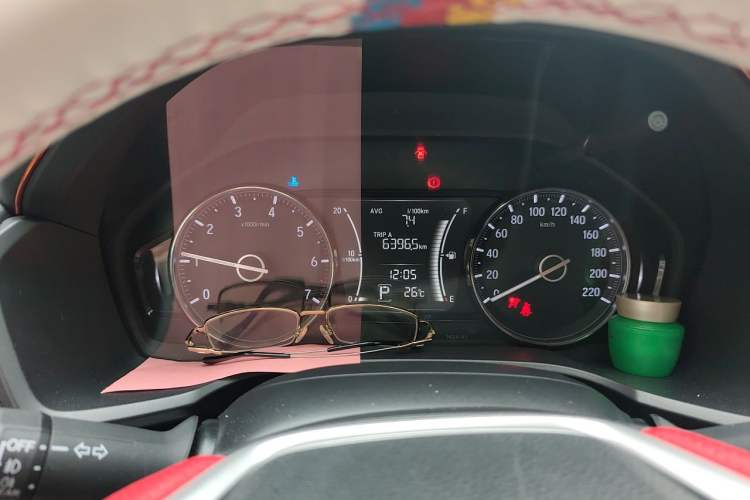 Used Honda Crider 2019 180 Turbo CVT Luxury Edition China VI Emission Standard Instrument Cluster