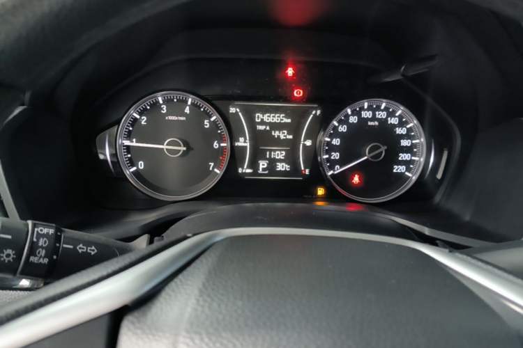 Used Honda Crider 2019 180 Turbo CVT Luxury Edition China VI Emission Standard Instrument Cluster