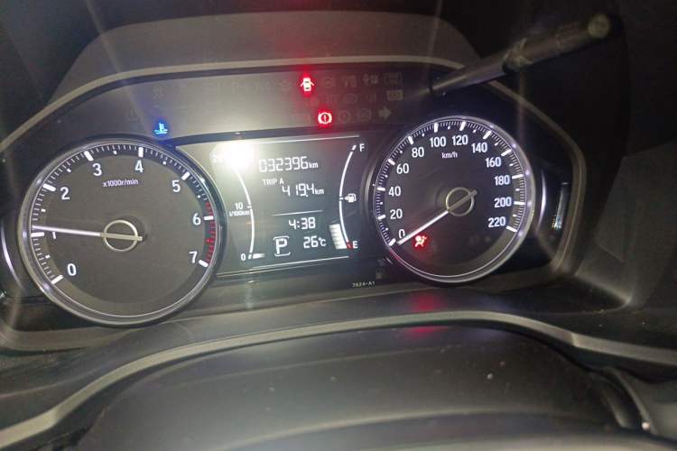 Used Honda Crider 2019 180 Turbo CVT Luxury Edition China VI Emission Standard Instrument Cluster