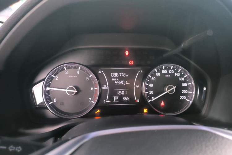 Used Honda Crider 2019 180 Turbo CVT Luxury Edition China VI Emission Standard Instrument Cluster