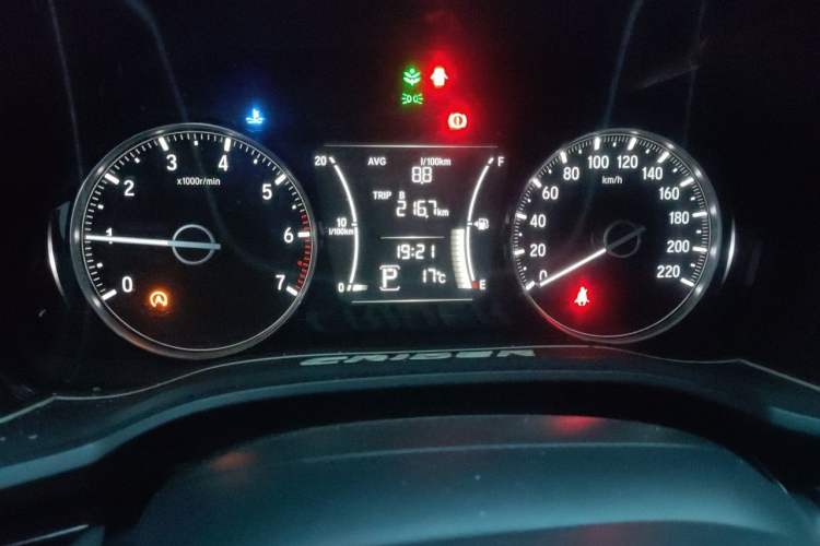 Used Honda Crider 2019 180 Turbo CVT Comfort Edition China V Instrument Cluster