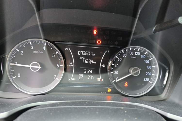 Used Honda Crider 2019 180 Turbo CVT Luxury Edition China VI Emission Standard Instrument Cluster