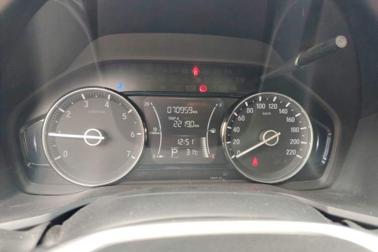 Used Honda Crider 2019 180 Turbo CVT Luxury Edition China VI Emission Standard Instrument Cluster