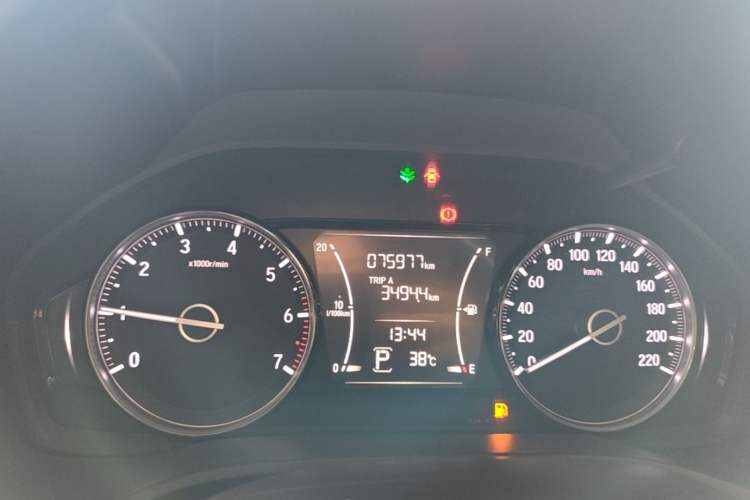 Used Honda Crider 2019 180 Turbo CVT Luxury Edition China VI Emission Standard Instrument Cluster