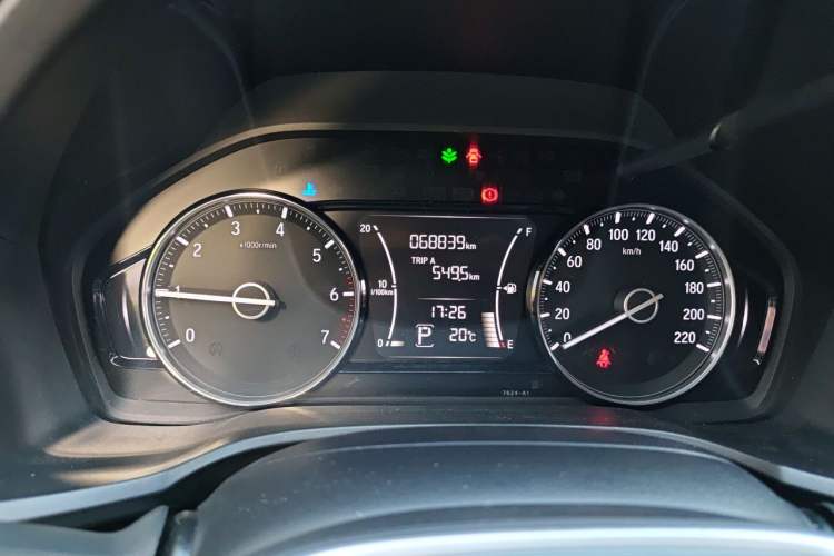 Used Honda Crider 2019 180 Turbo CVT Luxury Edition China VI Emission Standard Instrument Cluster