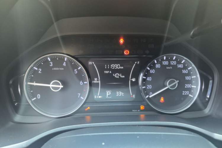 Used Honda Crider 2019 180 Turbo CVT Luxury Edition China VI Emission Standard Instrument Cluster