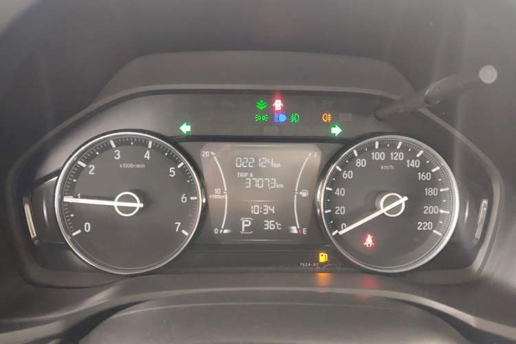 Used Honda Crider 2019 180 Turbo CVT Luxury Edition China VI Emission Standard Instrument Cluster