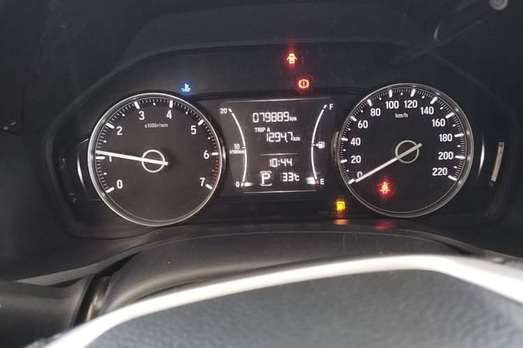 Used Honda Crider 2019 180 Turbo CVT Luxury Edition China VI Emission Standard Instrument Cluster