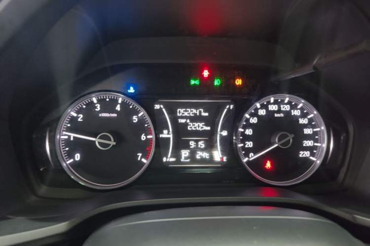 Used Honda Crider 2019 180 Turbo CVT Luxury Edition China VI Emission Standard Instrument Cluster