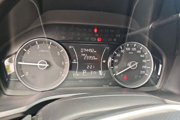 Used Honda Crider 2019 180 Turbo CVT Luxury Edition China VI Emission Standard Instrument Cluster